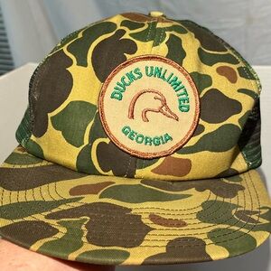 Ducks Unlimited Vintage Camo Cap